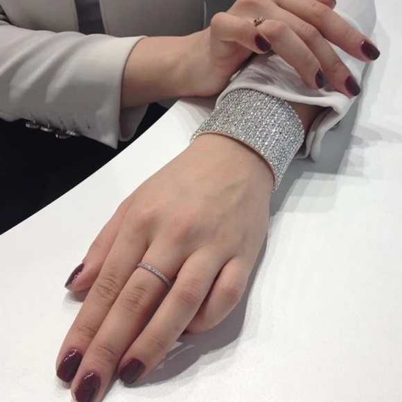 Rhinestone Stretch Stacking Bracelets - Picture 6 of 8